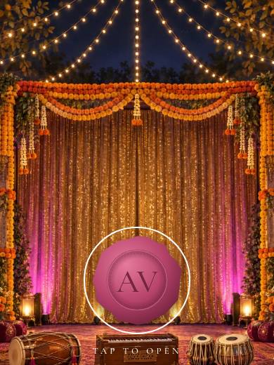 Sangeet: its opening scene